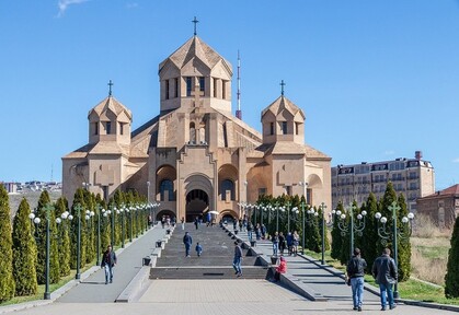 کلیسای جامع سنت گریگور روشنگر در ارمنستان 